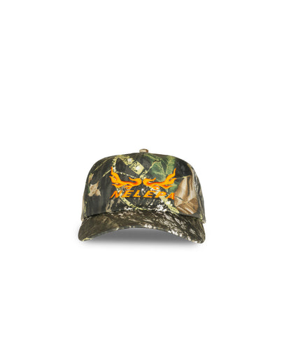 Flames Camo Cap